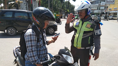 Satlantas Polrestabes Medan Menggelar Razia Operasi Zebra Toba Tahun 2019