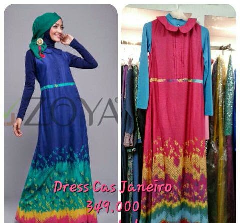 Gamis zoya  Terbaru  Modern: BUSANA MUSLIM ZOYA TERBARU 2015