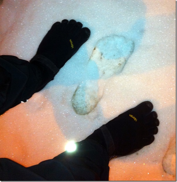 snowy vibrams
