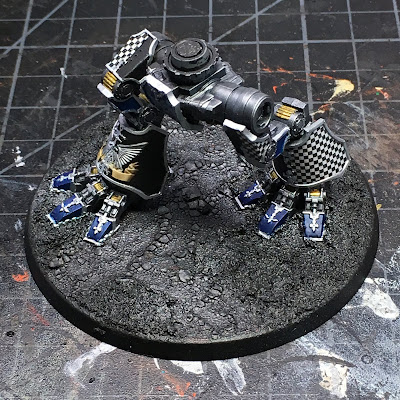 Legio Tempestus Warhound WIP for Adeptus Titanicus