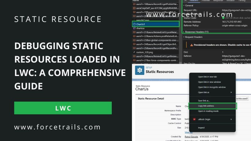 Debugging Static Resources Loaded in LWC