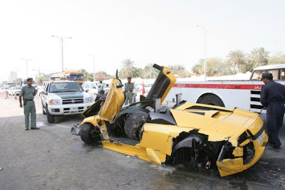 lamborgini crash