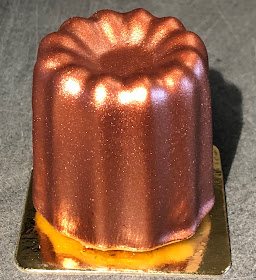 Entremets cannelé vanille rhum caramel