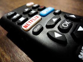 remote with netflix button