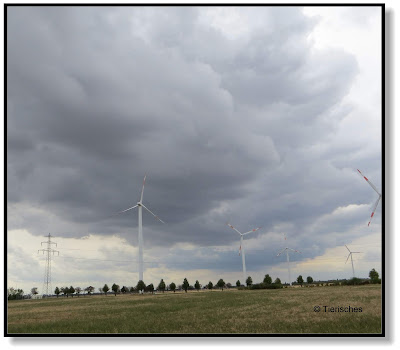 dicke Regenwolken