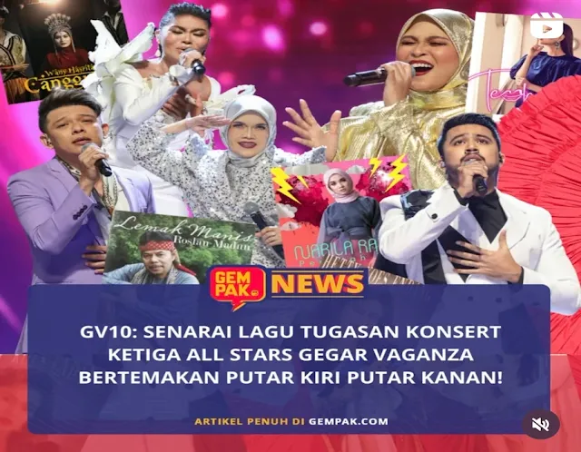 Gegar Vaganza All Stars 2023 : Keputusan Markah Gegar Vaganza 10 Minggu 3