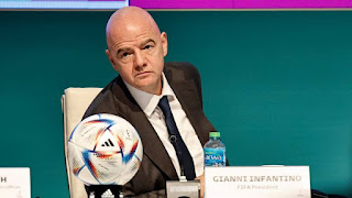 FIFA urges World Cup participants not to be "dragged into ideological battles" The International Football Association (FIFA) appealed to the teams participating in the FIFA World Cup in Qatar to focus on the game and not drag it into ideological or political battles.  The International Football Association (FIFA) wrote to the teams participating in the soccer World Cup, urging them to focus on football in Qatar and not allow the sport to be dragged into "ideological or political battles".  The message of FIFA President Gianni Infantino and the Secretary-General of the Federation, Fatma Samoura, comes after a number of protests issued by World Cup teams, over several issues that have surfaced recently, most notably gay rights.  In the letter addressed to the 32 countries participating in the FIFA World Cup, and carried by Sky News, Infantino and Samora said, "Please, let us now focus on football."  "We know that football does not live in a vacuum and we are equally aware that there are many challenges and difficulties of a political nature throughout the world, but please do not allow football to be drawn into every ideological or political battle that exists," they added in the letter.  The World Cup, the first to be held in the Middle East, begins on November 20.  "At FIFA, we try to respect all opinions and beliefs, without giving moral lessons to the rest of the world," Infantino said in the letter.  He continued, "One of the world's greatest strengths is indeed its diversity, and if inclusion means anything, it means respect for that diversity. No people, culture or nation are 'better' than others."  "This principle is the bedrock of mutual respect and non-discrimination. This is also one of the core values ​​of football. So, please, let's all remember that and put football in focus."