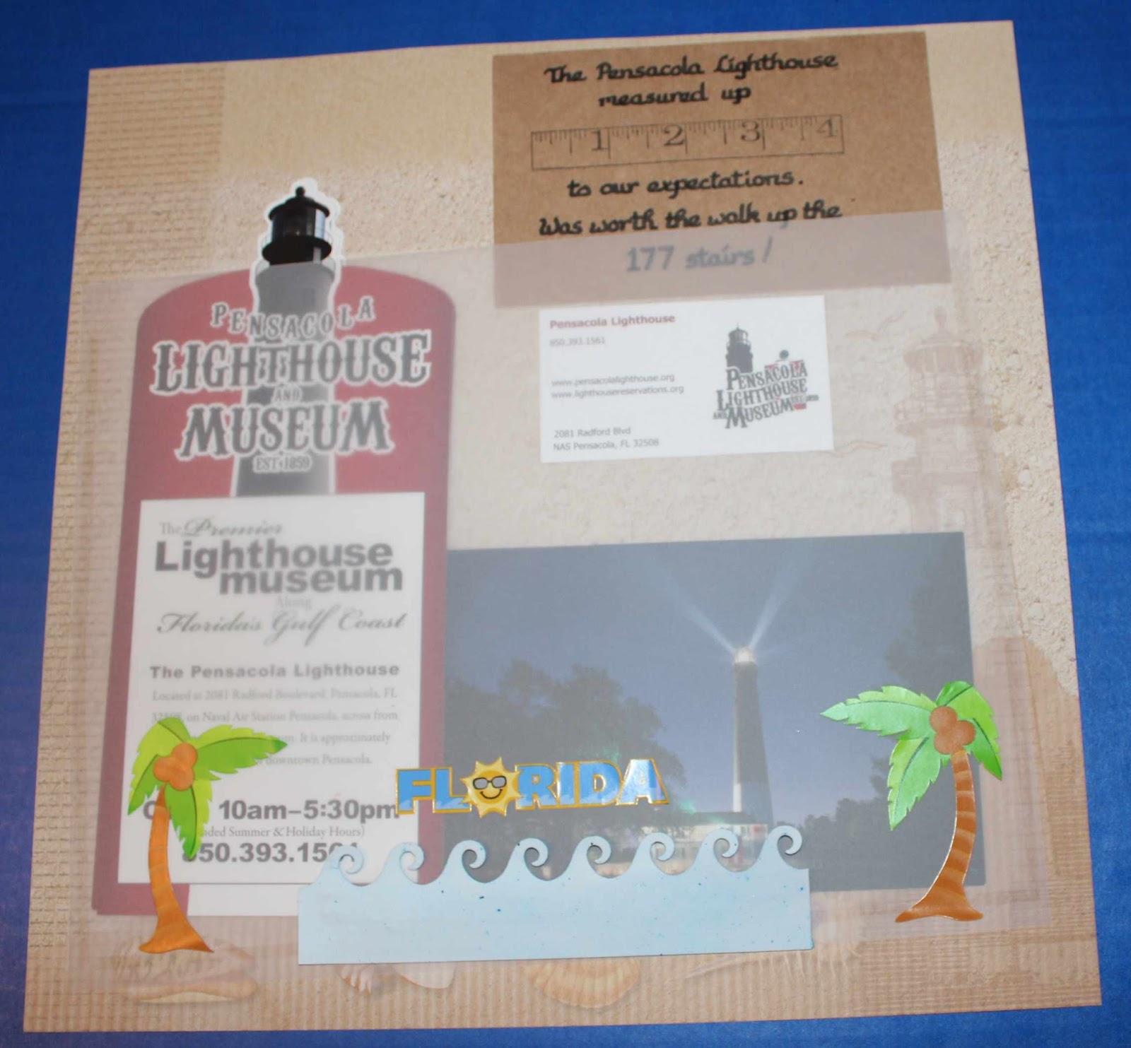 Created by Sunshine HoneyBee: Pensacola FL Lighthouse Vac Scrapbook ...