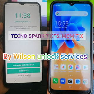 Tecno Spark 7 kf6i and all tecno,infinix mdm jumping to brom error fixed 100%