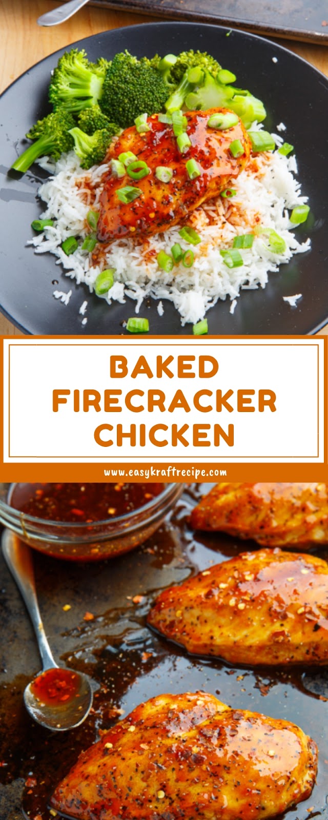 BAKED FIRECRACKER CHICKEN