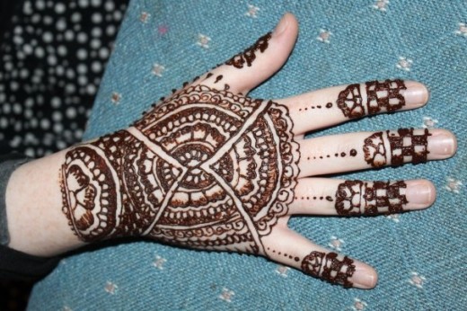 Arabic and Indian Beautiful Hand Mehndi Designs for Eid 2013-14