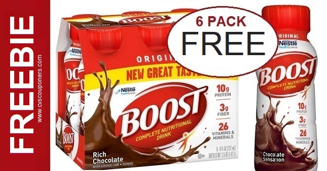 FREE Boost Nutritional Shakes CVS Deals