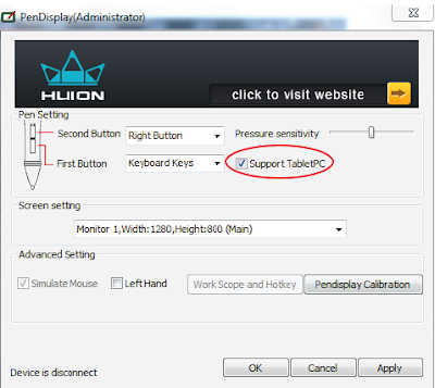 huion tablet driver download