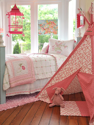 dormitorio niña color rosa