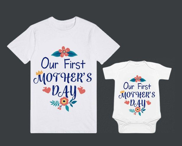 Mother’s Day Shirts for Mom and Kids