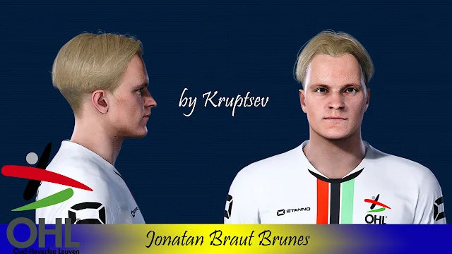 PES 2021 Jonatan Braut Brunes Face