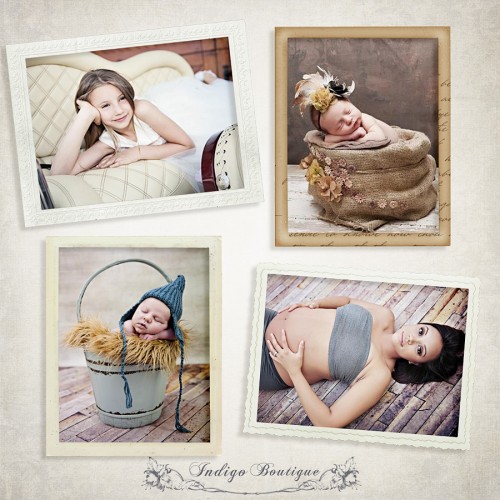 Vintage Digital Frames for Photographers