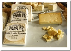 stella vallis tomme, cheese, amazing real live food co.