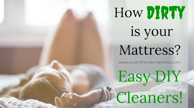 How dirty is your mattress?! Don't worry we have some easy, #DIY cleaners for you using #essentialoils