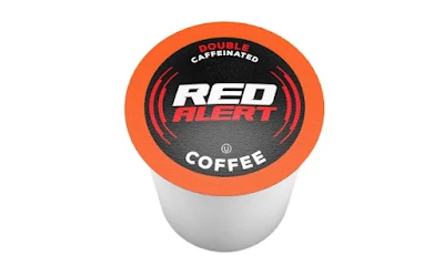 Alertly Caffeinated: 40-Count Red Alert Extra Bold Dark Roast K-Cup Coffee Pods - $13.95