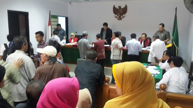  Warga Gugat BPN Soal Proyek Bandara, Ruang Sidang PN Tangerang Seperti Pasar