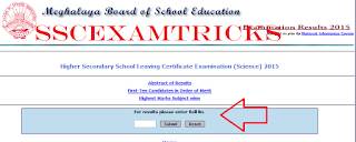 12TH CLASS RESULT 2015