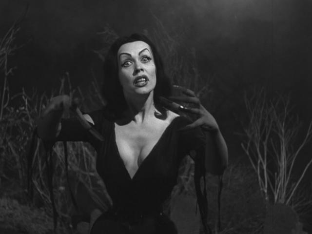 METAL ON METAL: Maila Nurmi as Vampira