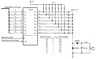 Simple Up-Controlled Negative Voltage Converter Circuit Diagram