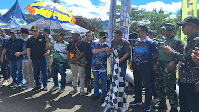 Polres Tana Toraja Kerahkan Personil Amankan dan Lancarkan Toraja Open Road Race 2024 