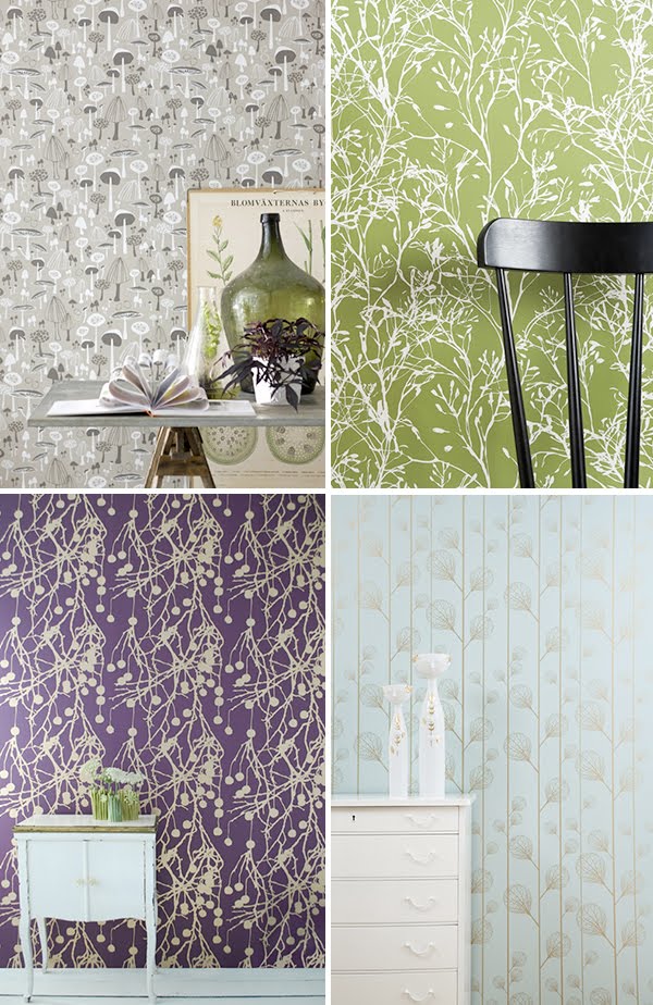 living wallpapers. Ferm Living Wallpapers