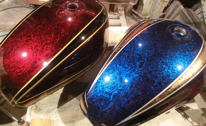 custom paints for motorcycles