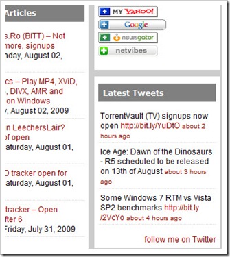 Latest Tweets Web
