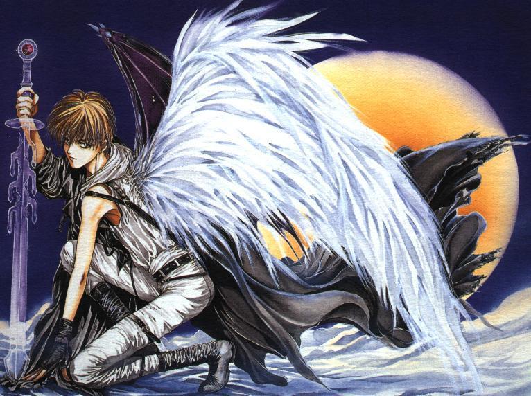 anime angel and demon. angels and demons I liked