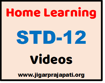 [STD-12] DD Girnar Live TV "Home Learning" Videos by GCERT, SSA Gujarat