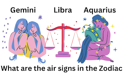 What are the air signs in the Zodiac