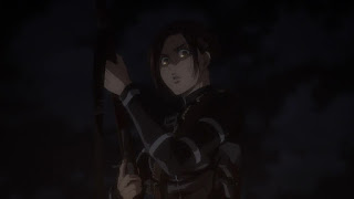 進撃の巨人 アニメ 65話 サシャブラウス  Attack on Titan Episode 65 Sasha Braus