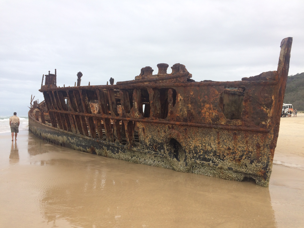 Maheno shipwreck, Fraser Island 