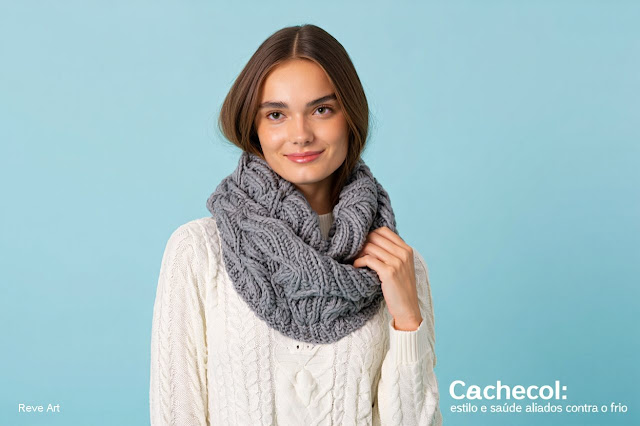 Cachecol: estilo e saúde aliados contra o frio