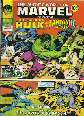 Mighty World of Marvel #303, the Hulk and Dr Strange