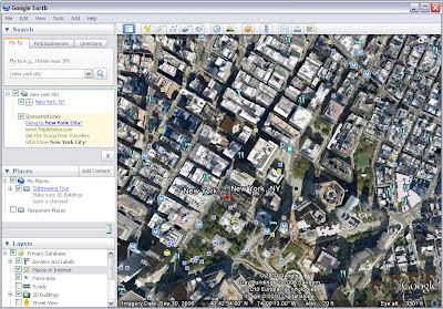 Google Earth software