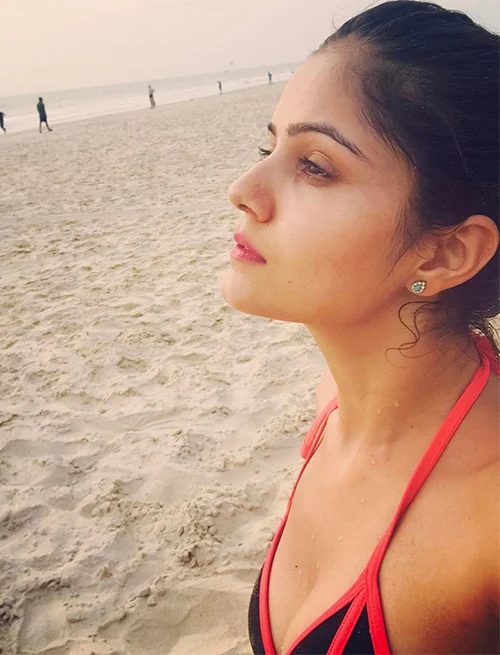 Rubina Dilaik bikini swimsuit hot indian tv actress