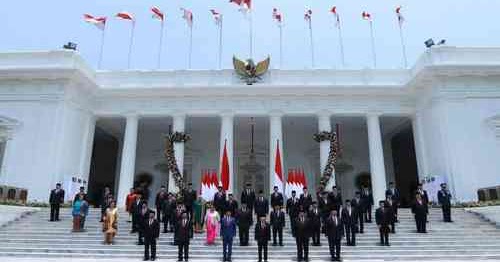  Daftar  Nama Menteri  Kabinet  Jokowi  Terbaru  Indonesia Maju 