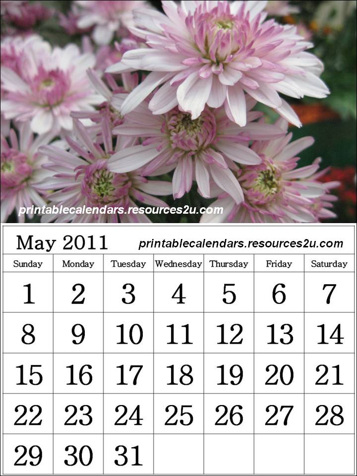 may calendar 2011. may calendar 2011 template.
