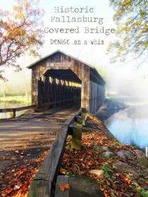 Fall Tour at the Covered Bridge from Denise on a Whim