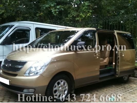 Cho thuê xe Hyundai Starex 9 chỗ tại Hà Nội