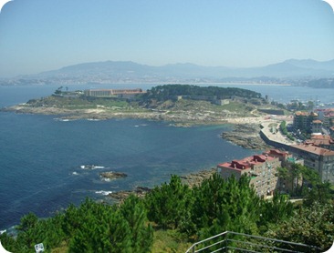 Vista desde a Virgen de la Roca