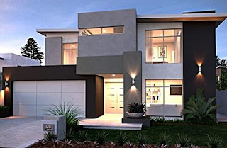 desain rumah 2 modern dek - rumah interior lampung