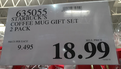 Deal for the Starbucks Coffee Mug Gift Set at Costco