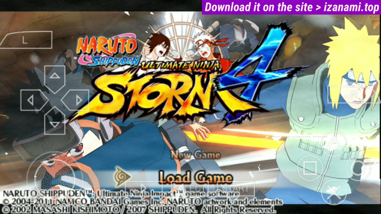 (Free) Naruto Impact Mod Ultimate Ninja Storm 4 PPSSPP on