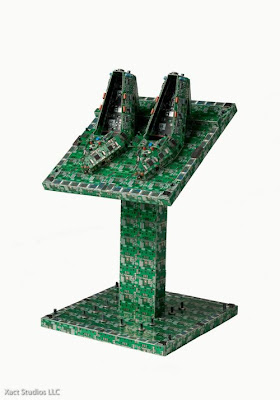 PCB Sculptures by Steven Rodrig Seen On www.coolpicturegallery.net